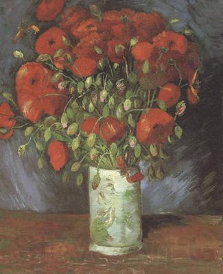 Vincent Van Gogh Vase wtih Red Poppies (nn040 Germany oil painting art